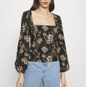 Abercrombie & Fitch Floral Blouse
